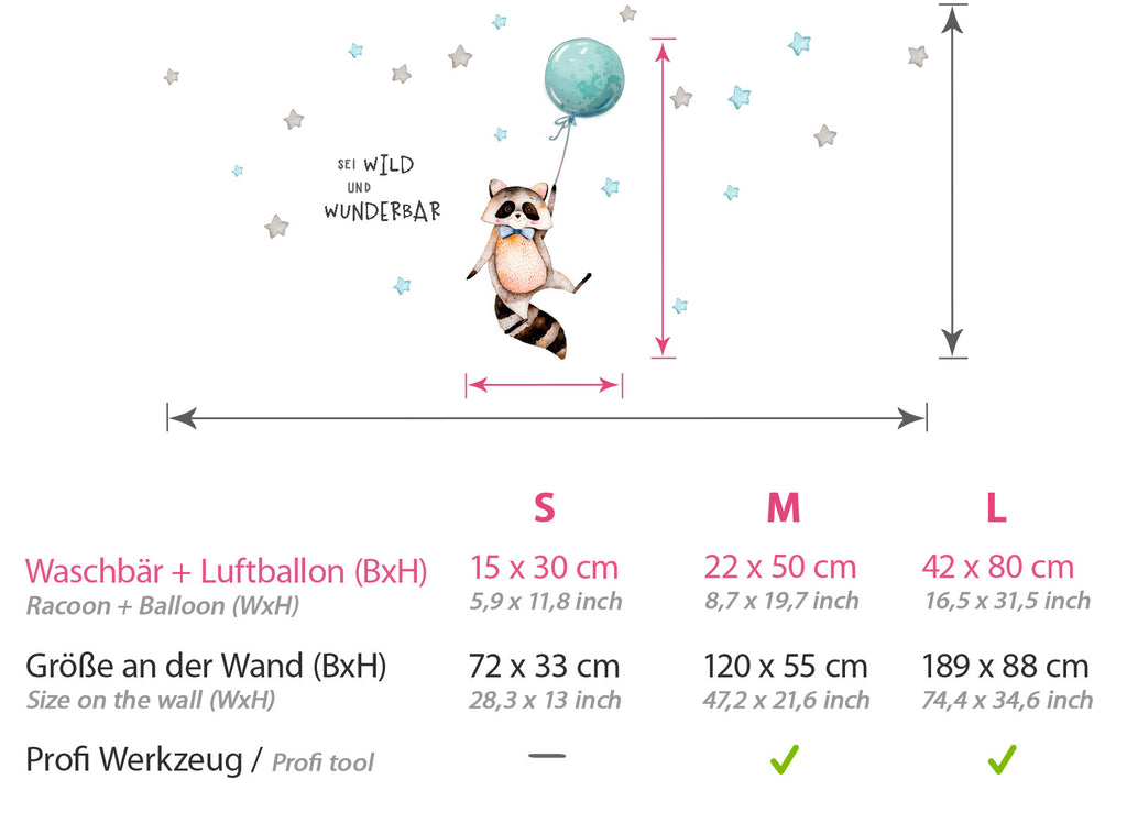 grandora-little-deco-wandtattoo-sei-wild-waschbaer-mit-luftballon-dl324-_0