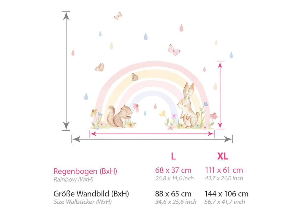 grandora-wandtattoo-waldtiere-mit-regenbogen-dl856-_1